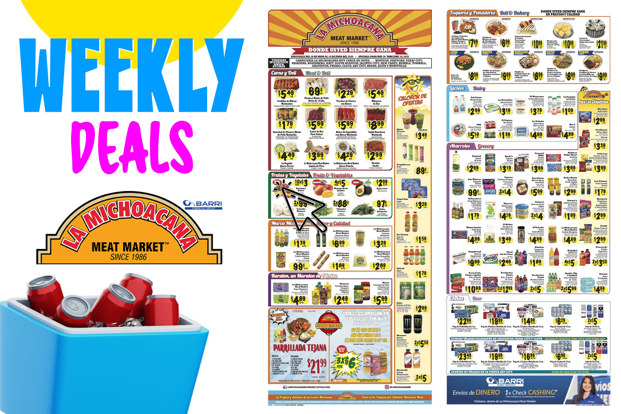 La Michoacana Meat Market Weekly Deals in Houston